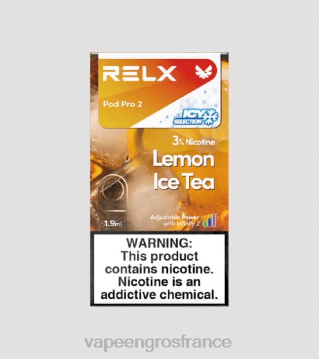 thé glacé au citron