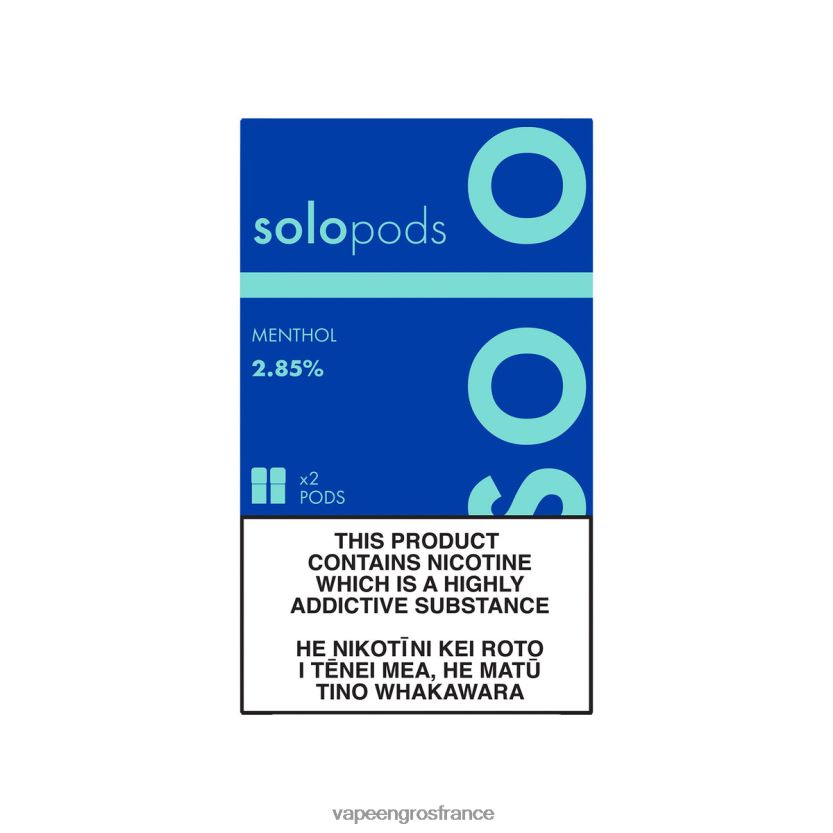 Vape En Gros France 4JHH0D51 - Solo pack de 2 dosettes de remplacement menthol