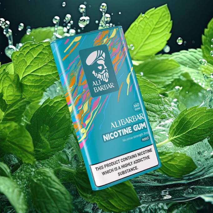 Eliquide En Gros LZ6J83 Alibarbar gomme à la nicotine menthe