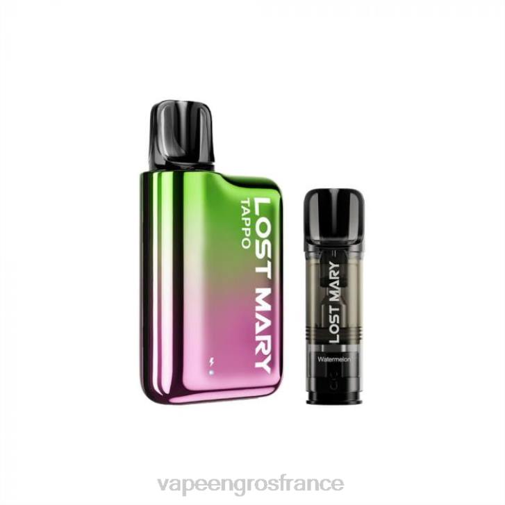 02JZ437 - Vape France Prix vert rose x pastèque LOST MARY Tappo kit de vape à dosettes