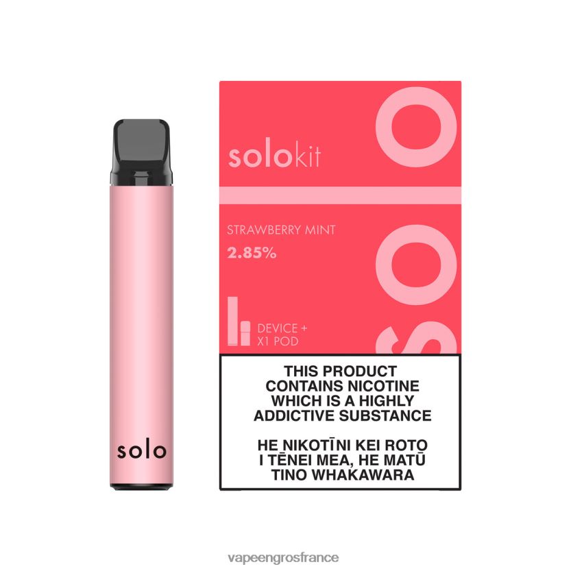 Vape En Gros France 4JHH0D41 - Solo kit de dosettes menthe fraise