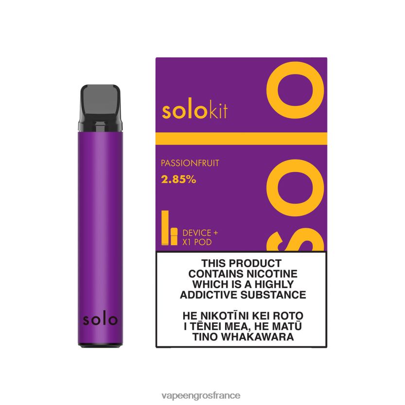 Vape France Paris 4JHH0D42 - Solo kit de dosettes fruit de la passion