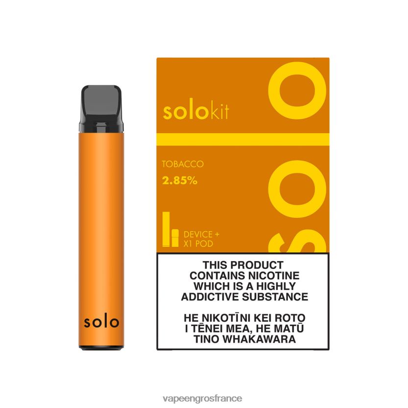 Vape France Prix 4JHH0D48 - Solo kit de dosettes tabac