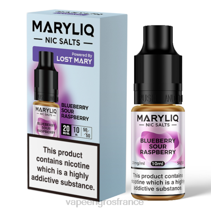myrtille, framboise aigre