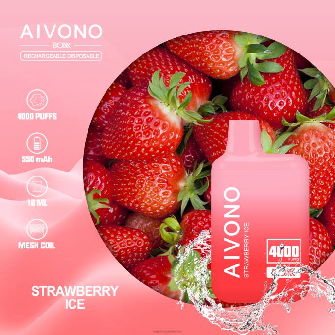 glace à la fraise