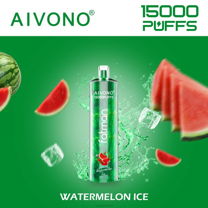 Aivono FATMAN 15000 glace à la pastèque - 80H812 Vape France Paris