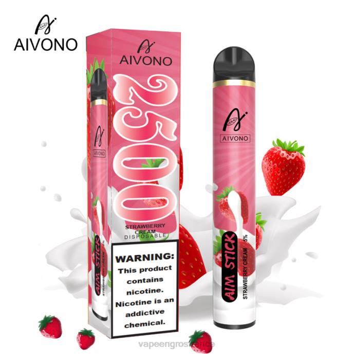 crème de fraise