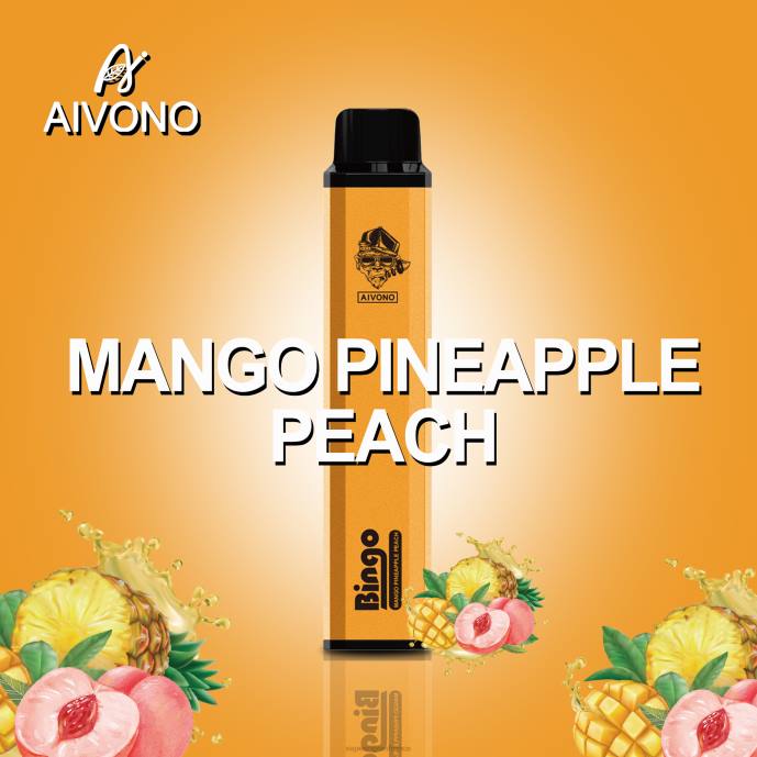 Aivono AIM BINGO 4000 mangue ananas pêche - 80H8136 Eliquide En Gros