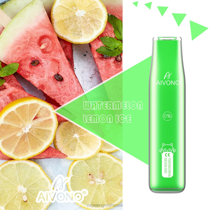 Aivono AIM CAT 400 glace au citron et à la pastèque - 80H8341 Vape En Gros France