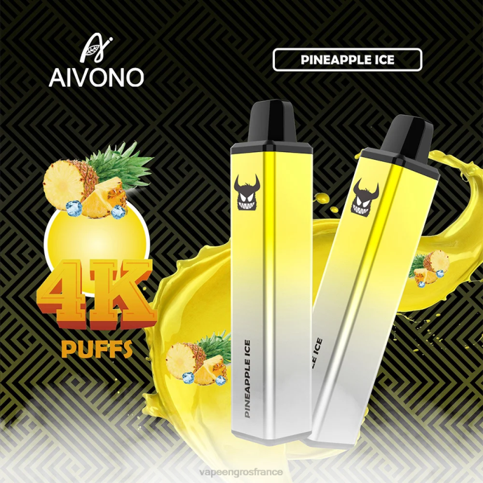 glace à l'ananas