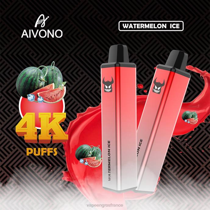 Aivono AIM FREAK 4000 glace à la pastèque - 80H8253 Eliquide France