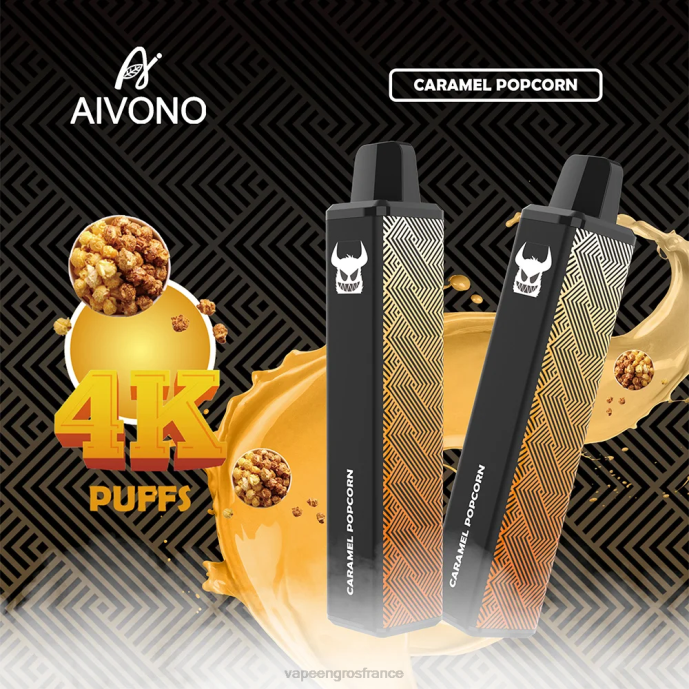 pop-corn au caramel