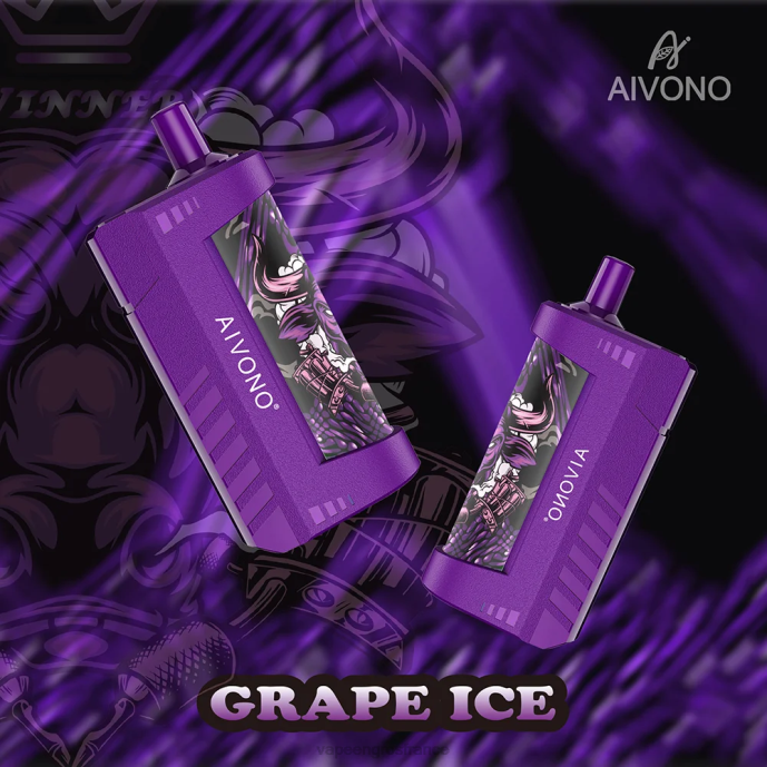 glace aux raisins