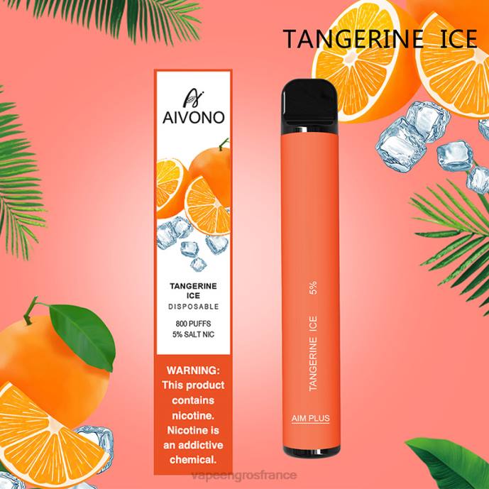 glace à la mandarine