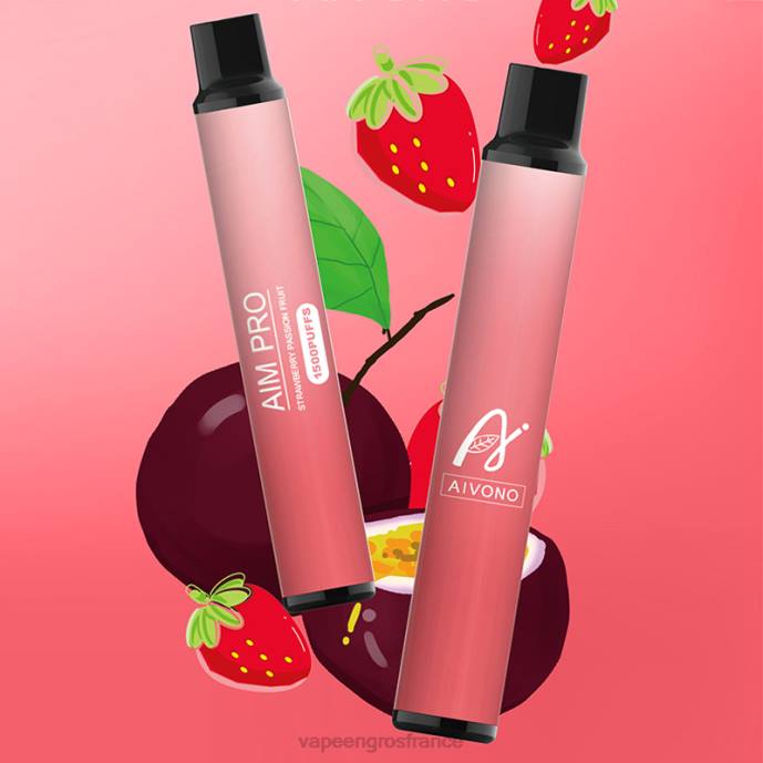 fruit de la passion fraise