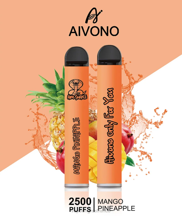 Aivono AIM SNAKE 2500 mangue ananas - 80H8310 Vape France Online
