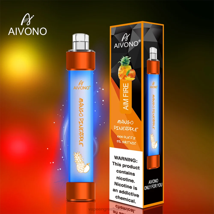 Aivono AIM FIRE 1000 mangue ananas - 80H8331 Vape En Gros France