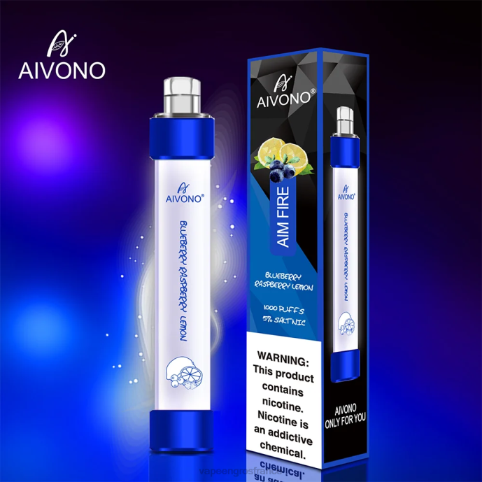Aivono AIM FIRE 1000 myrtille framboise citron - 80H8327 Vapoteuse En Gros