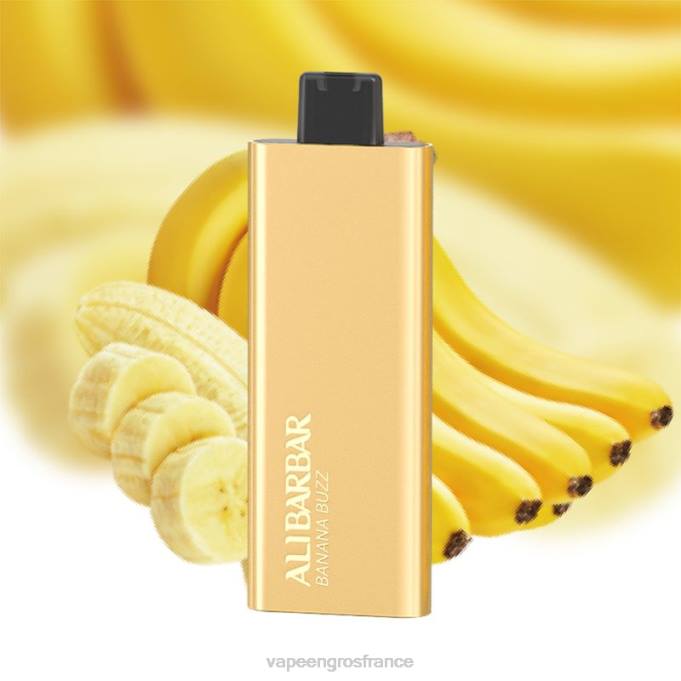 Vape France Paris LZ6J65 Alibarbar Pandora 7000 vapes jetables buzz de banane