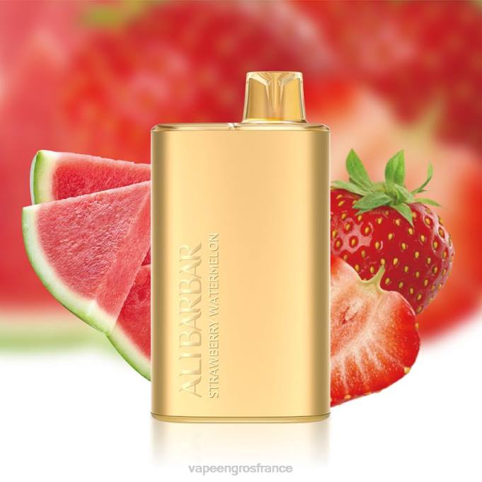 Eliquide En Gros LZ6J13 Alibarbar Rich 8000 vapes jetables pastèque fraise