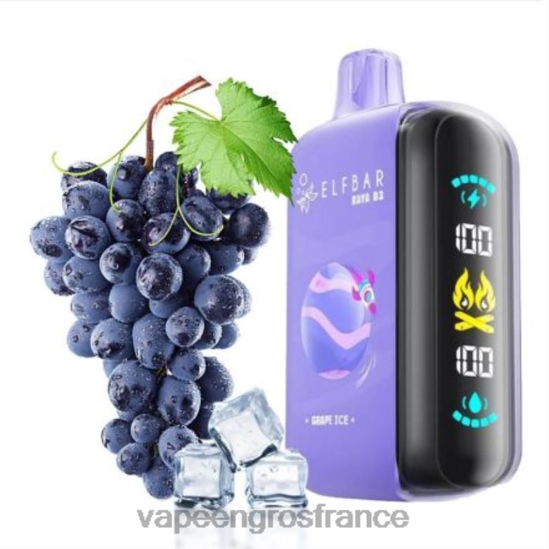 Elf Bar Raya D3 25000 - 2H2R41 jetable Vape En Gros France