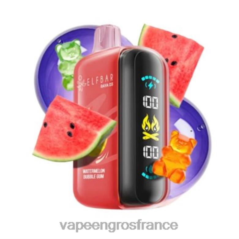 Elf Bar Raya D3 25000 - 2H2R41 jetable Vape En Gros France
