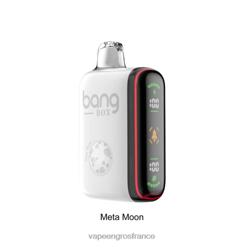 Bang Box Affichage de puissance intelligent de 9 000 à 18 000 bouffées 260HZ33 - Eliquide France méta lune