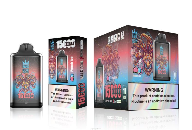 Bang Box s1-15000 bouffées 260HZ102 - Cigarette Electronique France glace à la pêche