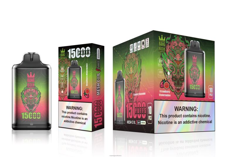 Bang Box s1-15000 bouffées 260HZ103 - Cigarette Electronique En Gros pastèque fraise