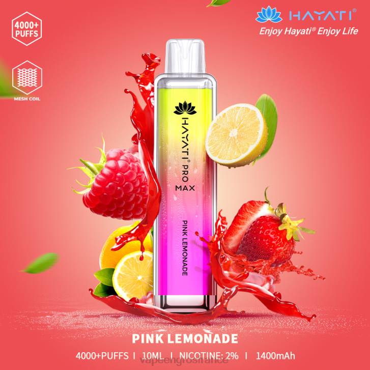 02JZ169 - Vape France Online limonade rose Hayati Pro Max 4000
