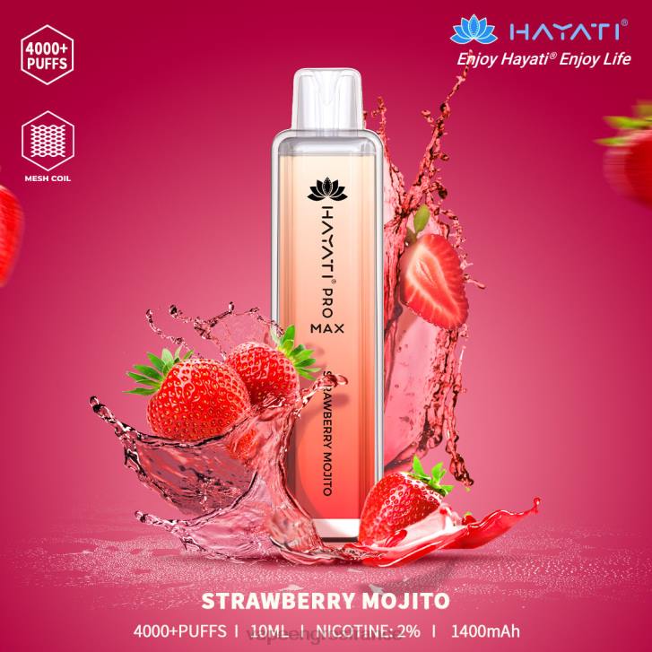 mojito à la fraise