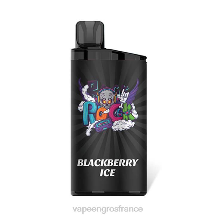 02JZ91 - Vape France Paris glace aux mûres IGET BAR 3500 5% de nicotine