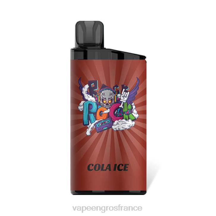 02JZ96 - Vapoteuse En Gros glace au cola IGET BAR 3500 5% de nicotine