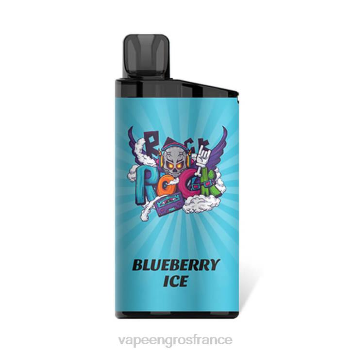 02JZ98 - Vape France Promotion glace aux myrtilles IGET BAR 3500 5% de nicotine