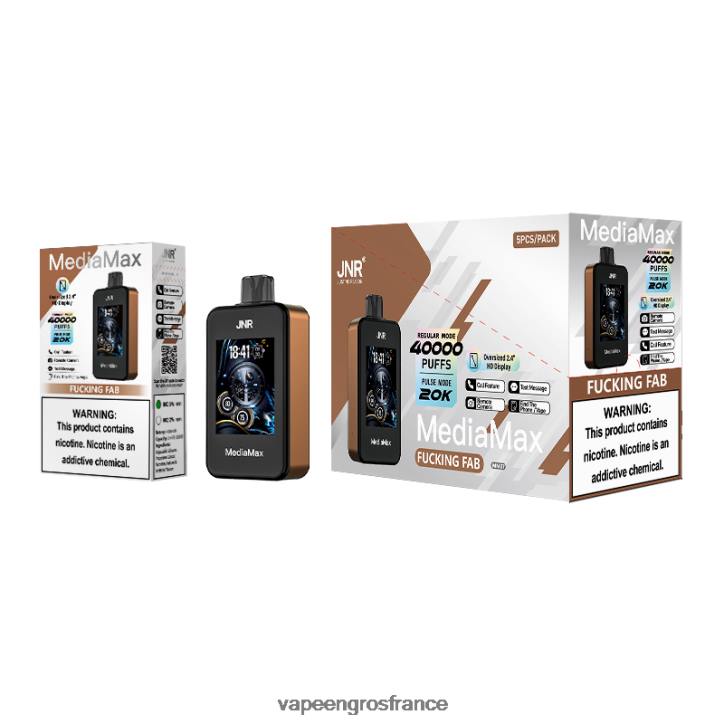 000Z13 JNR MediaMax 40 000 bouffées putain de fabuleux