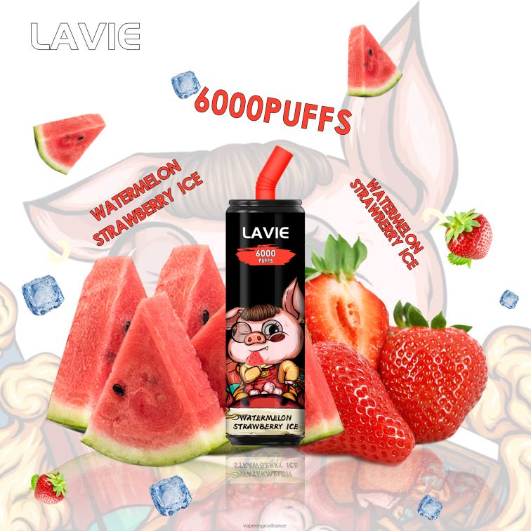 LAVIE Coke BAR 6000 bouffées 480L0267 | Vapoteuse En Gros glace à la pastèque et aux fraises