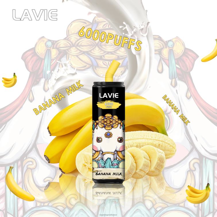 LAVIE Coke BAR 6000 bouffées 480L0274 | Cigarette Electronique France lait de banane