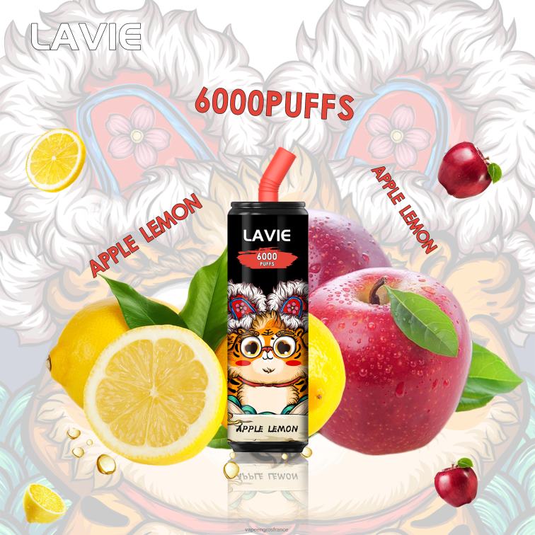 LAVIE Coke BAR 6000 bouffées 480L0275 | Cigarette Electronique En Gros pomme citron