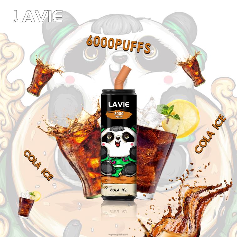 LAVIE Coke BAR 6000 bouffées 480L0276 | Eliquide En Gros glace au cola