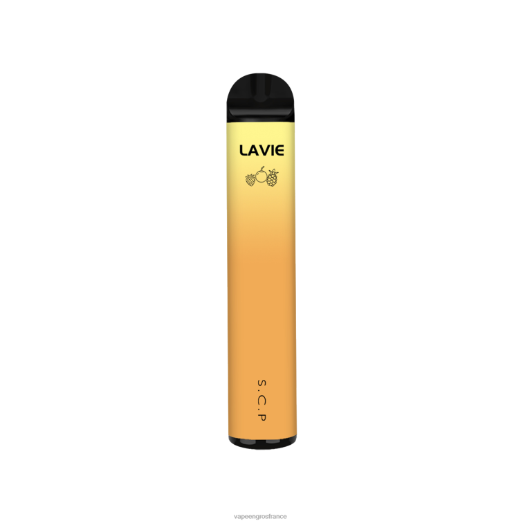 LAVIE BAR 1600 bouffées 480L0301 | Vape En Gros France fraise coco ananas