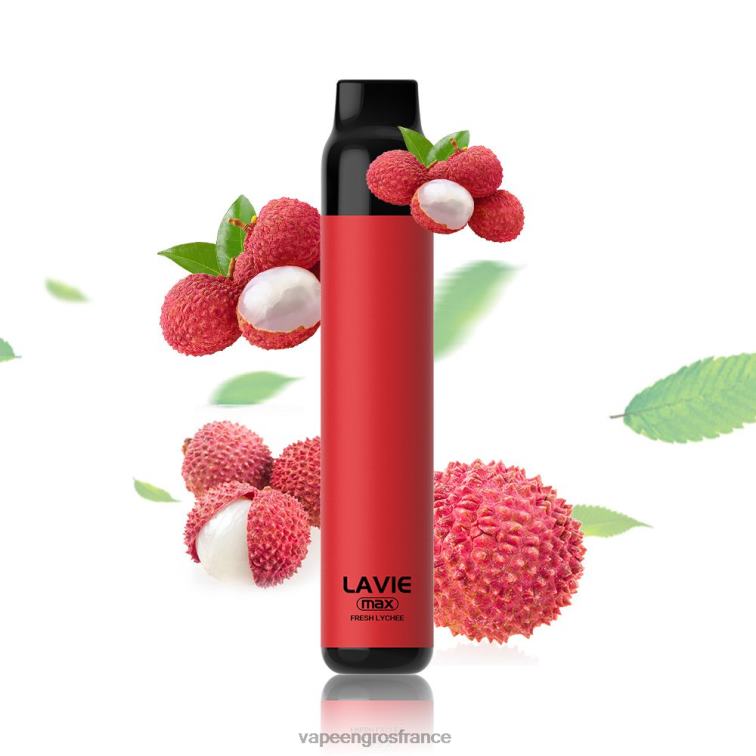 LAVIE BAR 5000 bouffées - maximum 480L0278 | Vape France Prix litchi frais