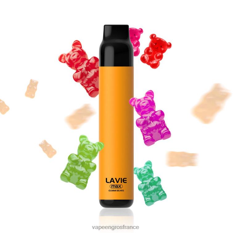 LAVIE BAR 5000 bouffées - maximum 480L0282 | Vape France Paris oursons gommeux