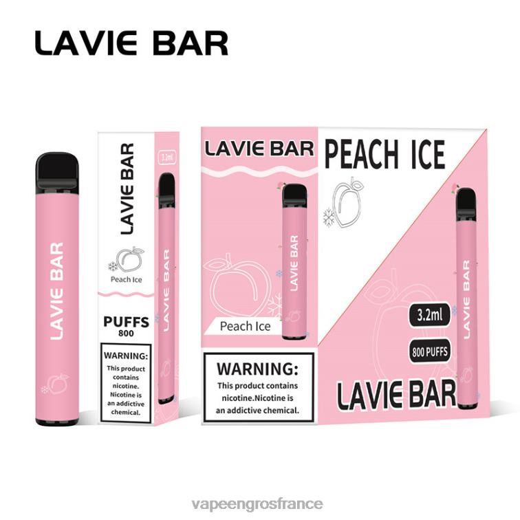 LAVIE BAR 800 bouffées 480L0314 | Cigarette Electronique France glace à la pêche