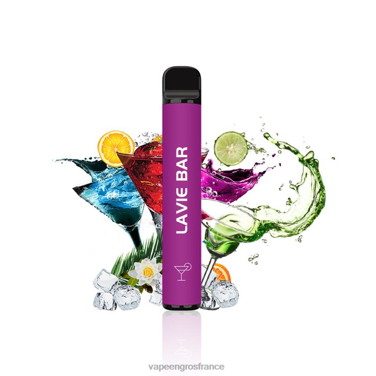LAVIE BAR Version 2% 800 bouffées 480L0319 | Vape France Promotion cocktail