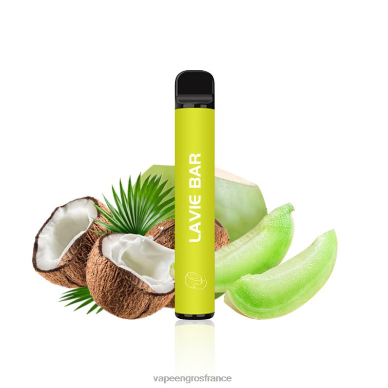 LAVIE BAR Version 2% 800 bouffées 480L0324 | Cigarette Electronique France melon coco