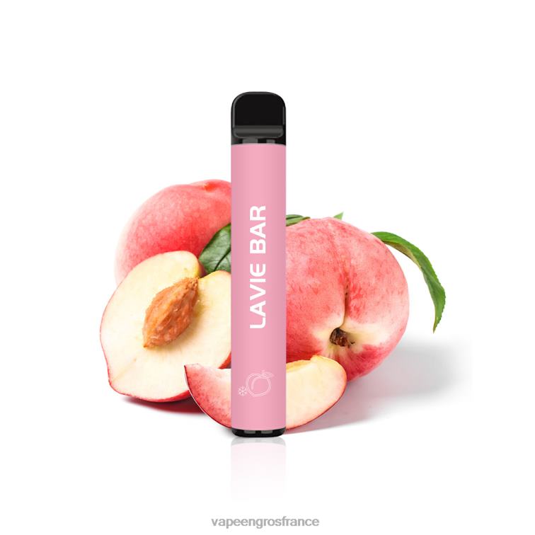 LAVIE BAR Version 2% 800 bouffées 480L0325 | Cigarette Electronique En Gros glace à la pêche