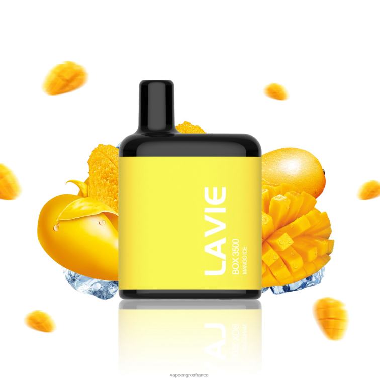 LAVIE BOX 3500 bouffées 480L0208 | Vape France Prix glace à la mangue