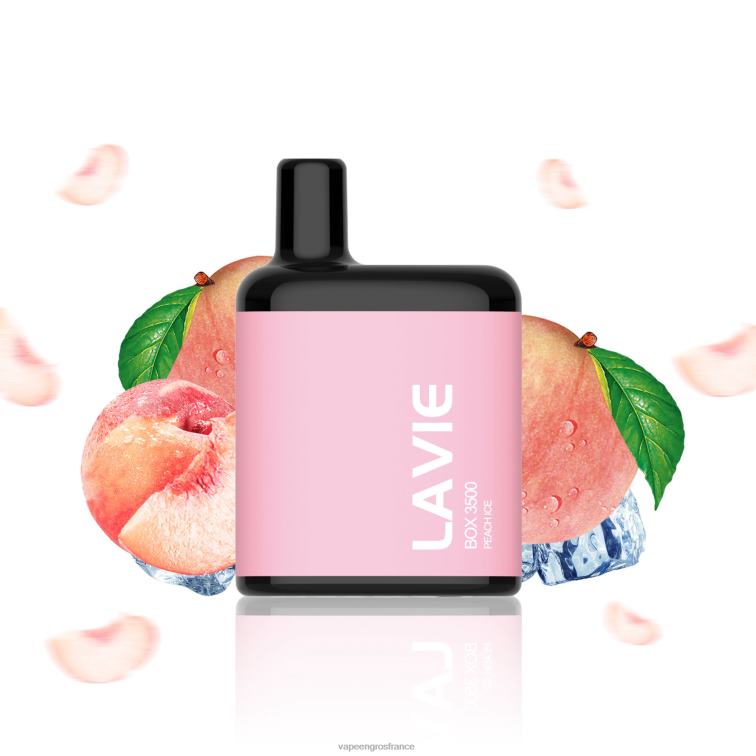 LAVIE BOX 3500 bouffées 480L0209 | Vape France Promotion glace à la pêche