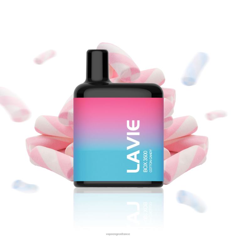 LAVIE BOX 3500 bouffées 480L0210 | Vape France Online barbe à papa