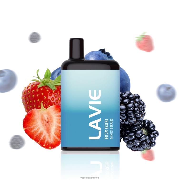 LAVIE BOX 6000 bouffées 480L0203 | Eliquide France baies mélangées